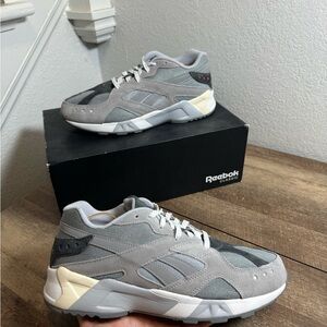 Packer x Reebok Aztrek Tin Grey/Flint Grey/Alloy Gray Size 11 DV9835 Sneakers‎